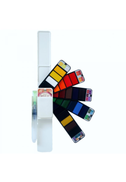 Estojo Aquarela Pastilha C/25 Sfp091 Sinoart